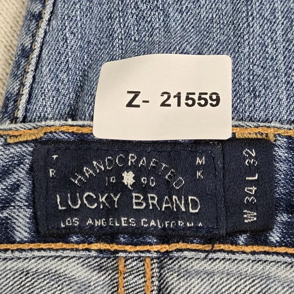 Lucky Brand Men Jeans 34X32 Light Blue Denim 31